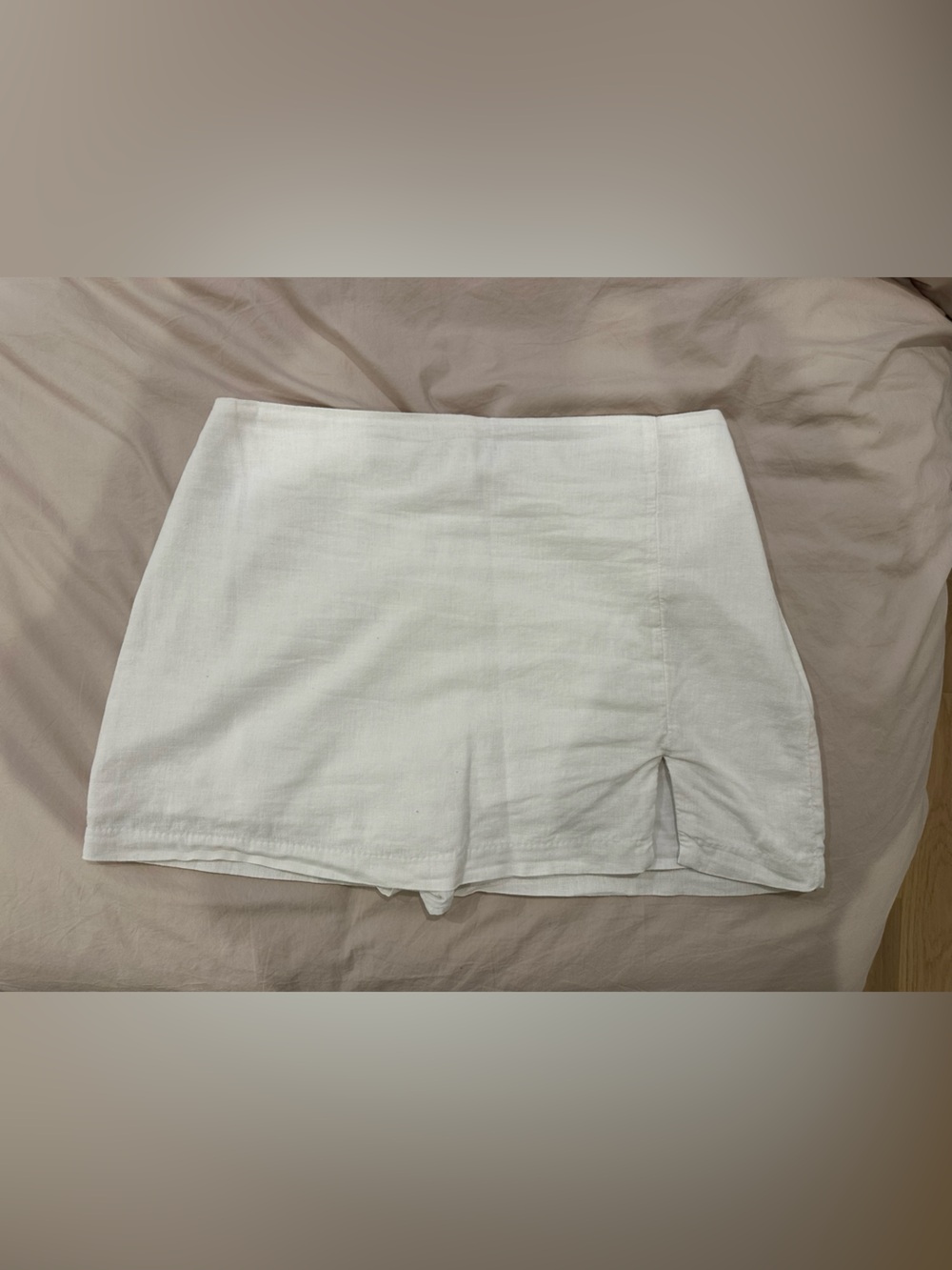 Abercrombie linen mini skirt